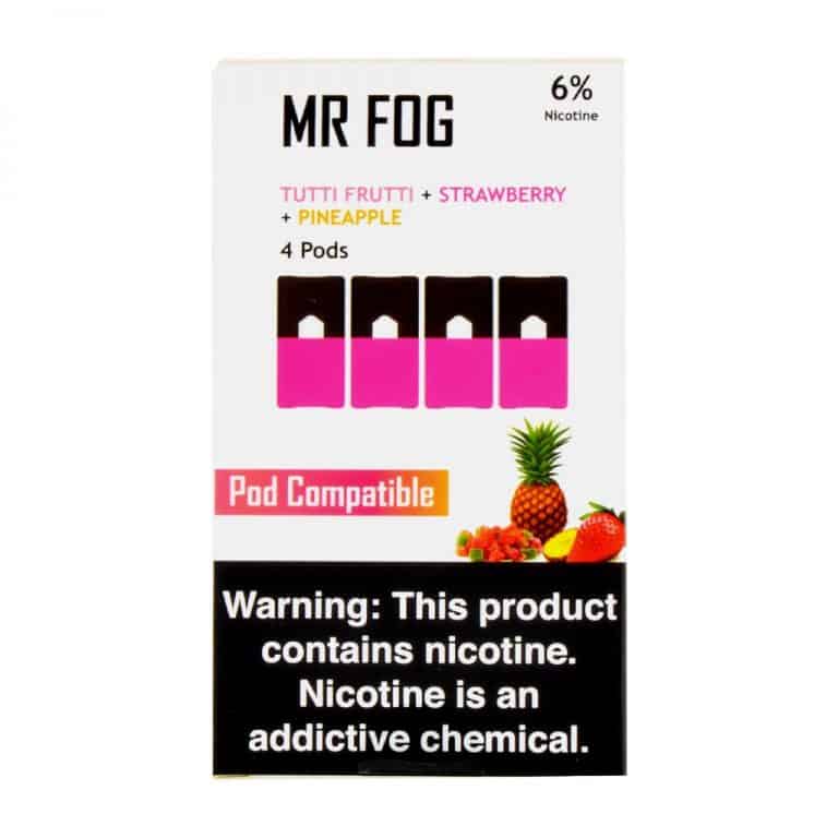 Mr Fog Pods for JUUL - Tutti Frutti 6% (Canada) >> VapeVine.ca