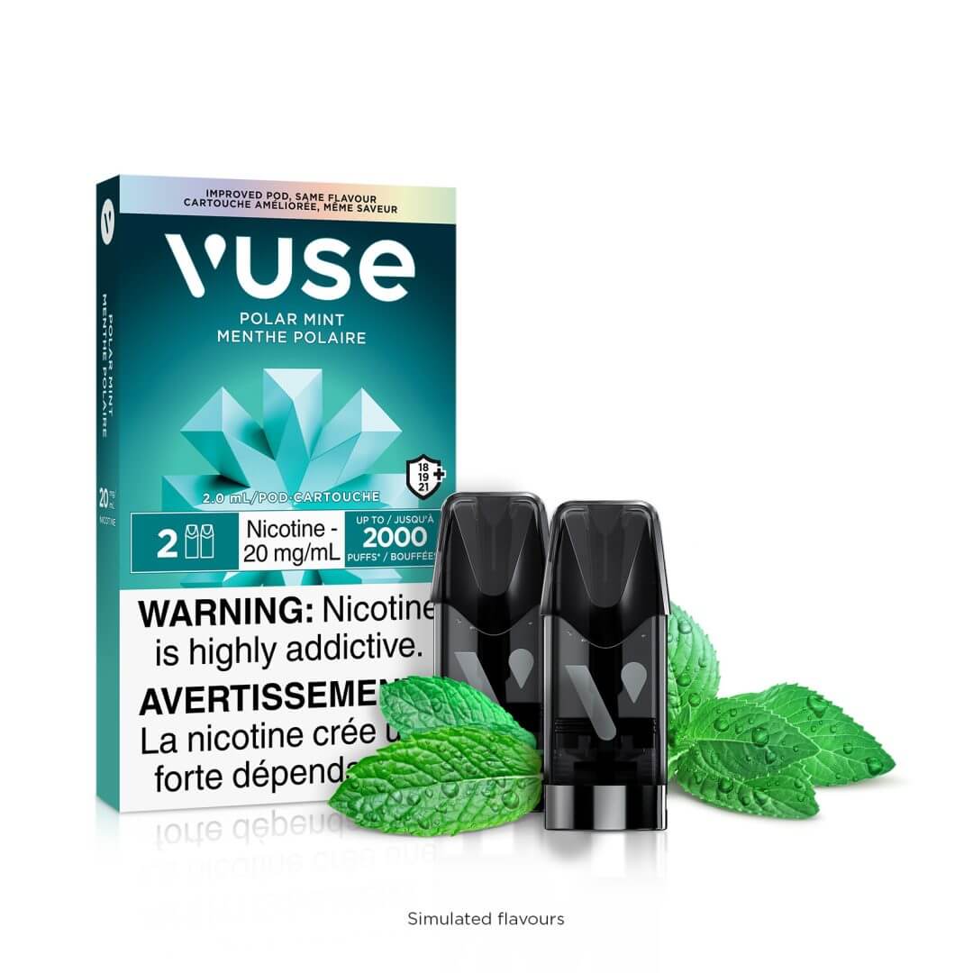 VUSE Polar Mint Pods / Menthe Polaire (Canada) >> VapeVine.ca VUSE Polar Mint Pods / Menthe Polaire (Canada) >> VapeVine.ca