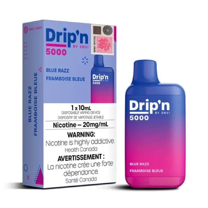Drip'n 5000 by ENVI - Disposable Vape (Canada) >> VapeVine.ca