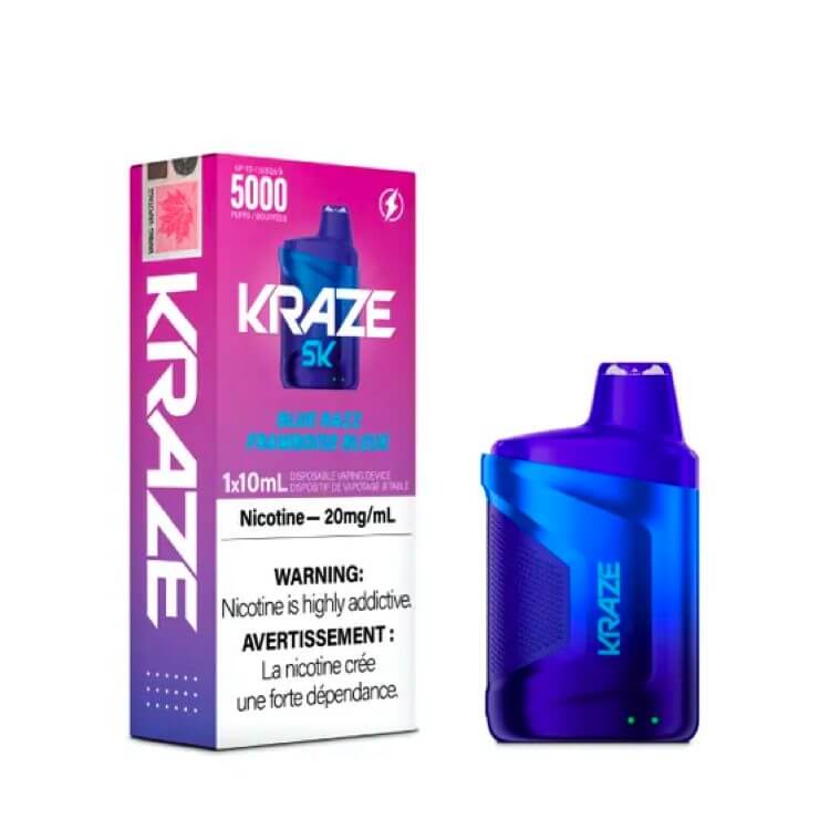 KRAZE 5000 - Disposable Vape (Canada) >> VapeVine.ca