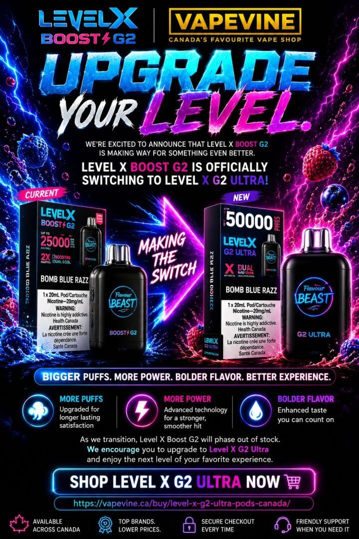 Level X Ultra pods vs Boost G2 pods
