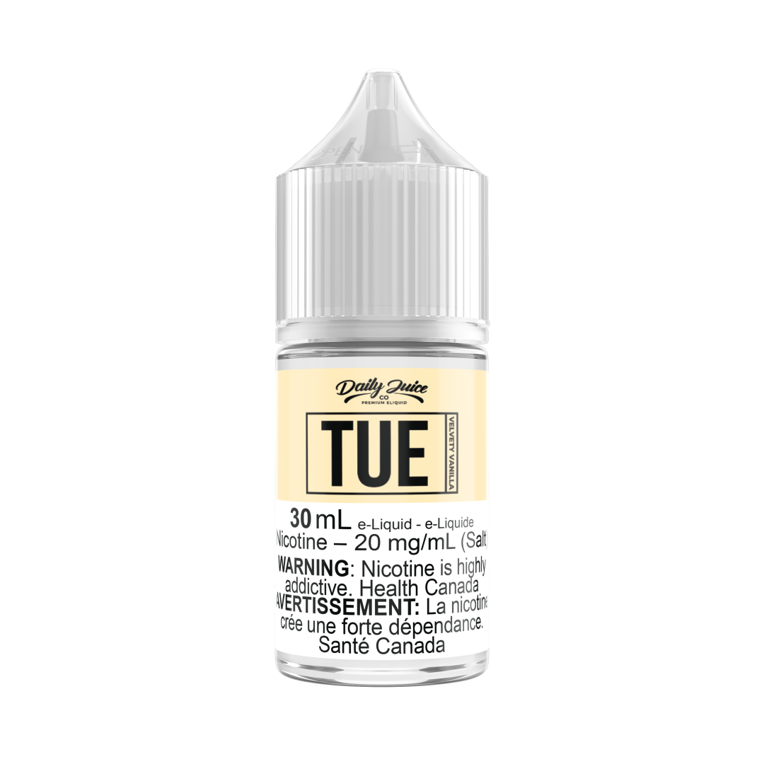 TUES / Velvety Vanilla  Nic Salt 30mL (Canada) >> VapeVine.ca