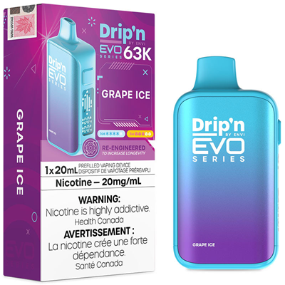 Drip'n EVO 63K - Disposable Vape (Canada) >> VapeVine.ca
