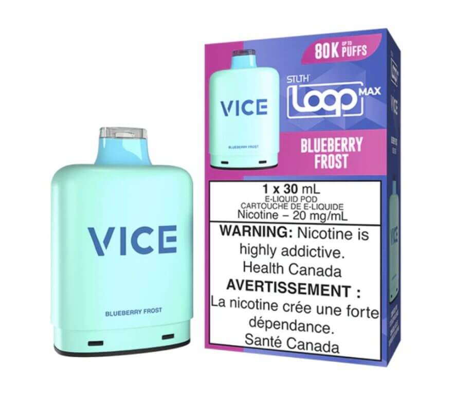 STLTH LOOP MAX x VICE Pods Canada 80,000 Puffs | VapeVine